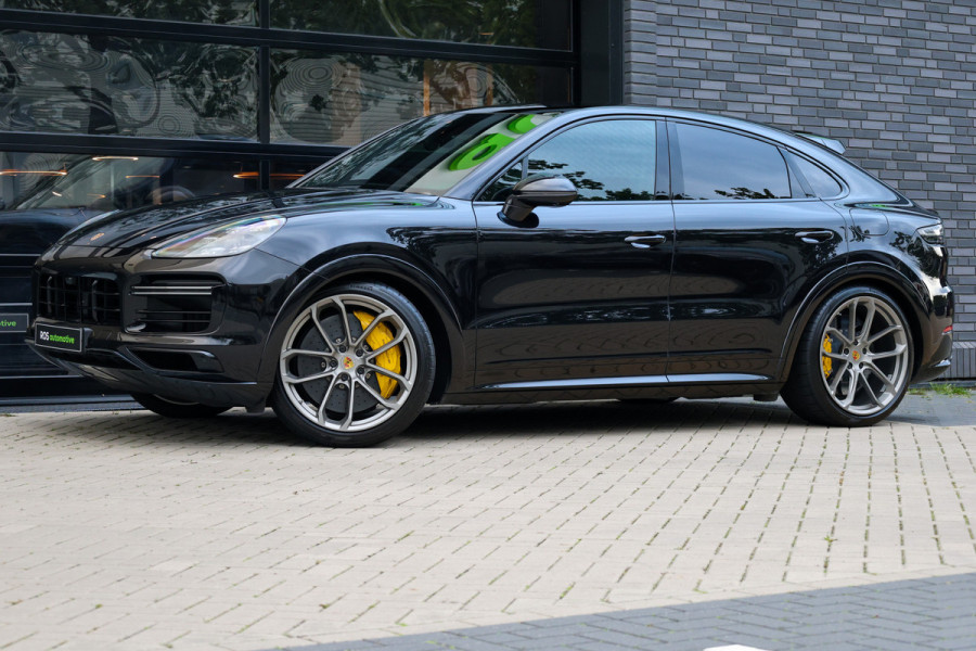 Porsche Cayenne Coupé 4.0 Turbo S E-Hybrid | NAP! | KERAMISCH | STOELKOELING | 360 | SOFT-CLOSE | CARBON | GT-WHEELS | MEMORY |