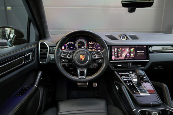 Porsche Cayenne Coupé 4.0 Turbo S E-Hybrid | NAP! | KERAMISCH | STOELKOELING | 360 | SOFT-CLOSE | CARBON | GT-WHEELS | MEMORY |