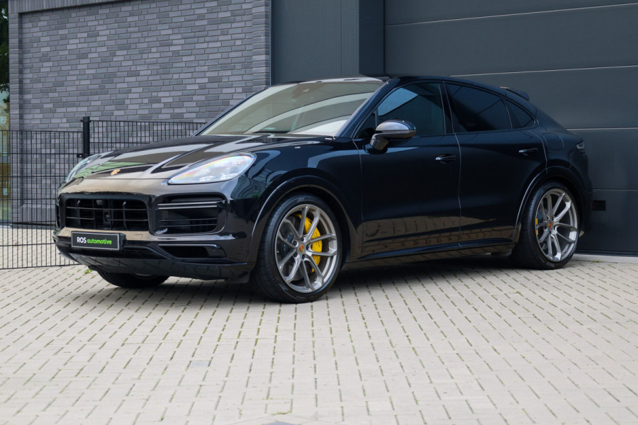 Porsche Cayenne Coupé 4.0 Turbo S E-Hybrid | NAP! | KERAMISCH | STOELKOELING | 360 | SOFT-CLOSE | CARBON | GT-WHEELS | MEMORY |