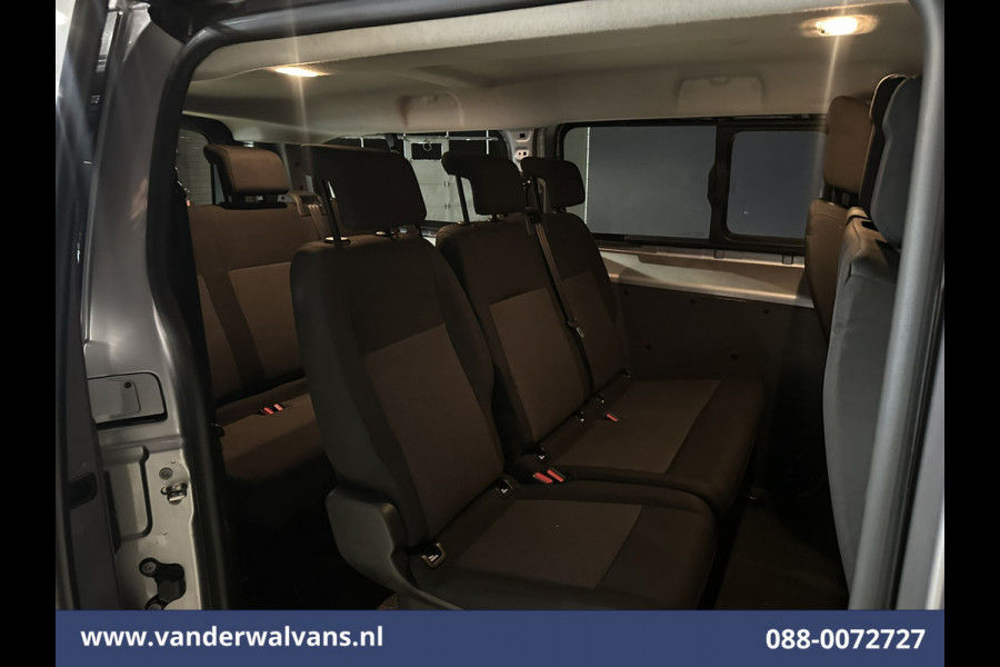 Toyota Proace Shuttle 1.5 D-4D 120pk L3H1 Personenbus 9 Zitplaatsen Euro6 Airco | Navigatie | Apple Carplay | Cruisecontrol Android Auto, Trekhaak, Parkeersensoren, Achterklep