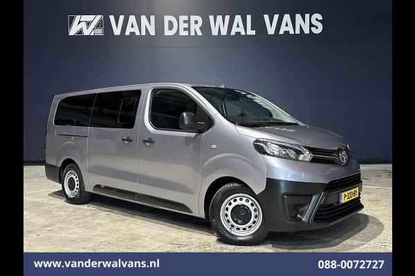 Toyota Proace Shuttle 1.5 D-4D 120pk L3H1 Personenbus 9 Zitplaatsen Euro6 Airco | Navigatie | Apple Carplay | Cruisecontrol Android Auto, Trekhaak, Parkeersensoren, Achterklep
