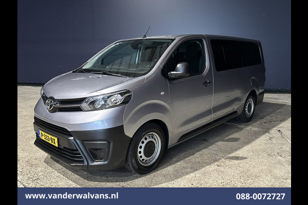 Toyota Proace Shuttle 1.5 D-4D 120pk L3H1 Personenbus 9 Zitplaatsen Euro6 Airco | Navigatie | Apple Carplay | Cruisecontrol Android Auto, Trekhaak, Parkeersensoren, Achterklep