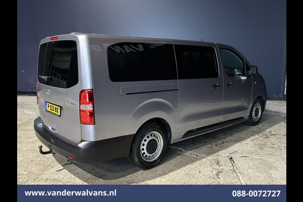 Toyota Proace Shuttle 1.5 D-4D 120pk L3H1 Personenbus 9 Zitplaatsen Euro6 Airco | Navigatie | Apple Carplay | Cruisecontrol Android Auto, Trekhaak, Parkeersensoren, Achterklep