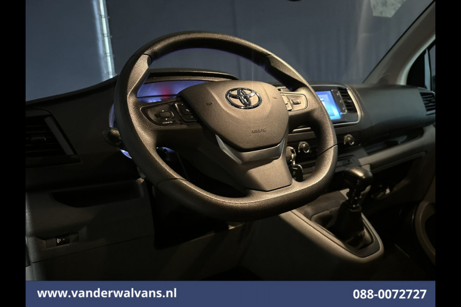 Toyota Proace Shuttle 1.5 D-4D 120pk L3H1 Personenbus 9 Zitplaatsen Euro6 Airco | Navigatie | Apple Carplay | Cruisecontrol Android Auto, Trekhaak, Parkeersensoren, Achterklep