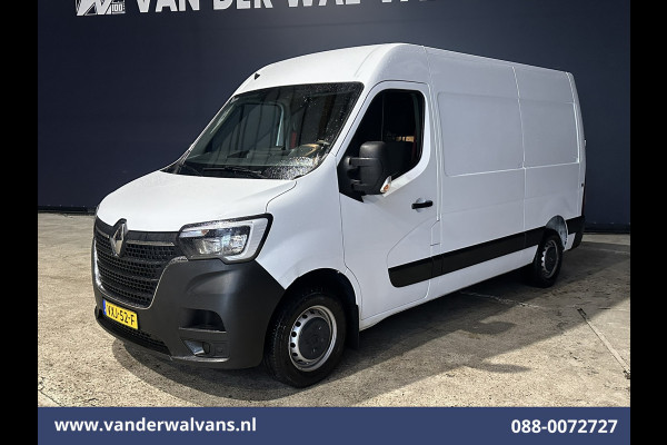 Renault Master 2.3 dCi 136pk L2H2 Euro6 Airco | Navigatie | Camera | Cruisecontrol | LED | 2500kg Trekhaak Parkeersensoren, Bijrijdersbank