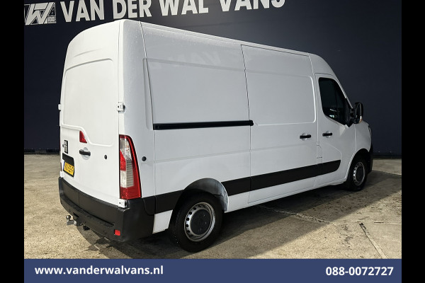 Renault Master 2.3 dCi 136pk L2H2 Euro6 Airco | Navigatie | Camera | Cruisecontrol | LED | 2500kg Trekhaak Parkeersensoren, Bijrijdersbank