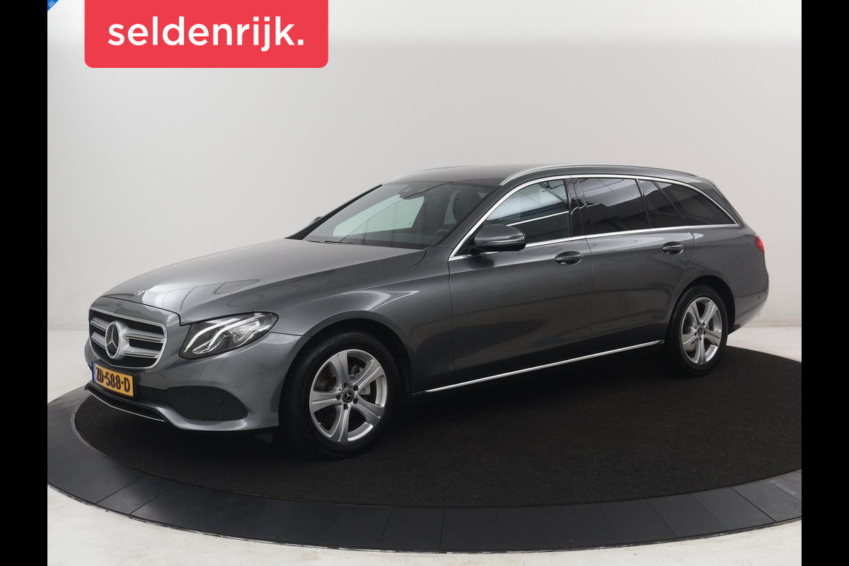 Mercedes-Benz E-Klasse Estate 200 d | Half Leder | Trekhaak | Camera | Adaptive cruise | Sfeerverlichting | Park assist | Navigatie | Full LED |