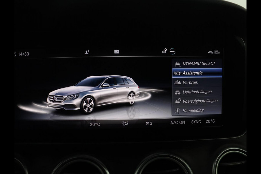 Mercedes-Benz E-Klasse Estate 200 d | Half Leder | Trekhaak | Camera | Adaptive cruise | Sfeerverlichting | Park assist | Navigatie | Full LED |