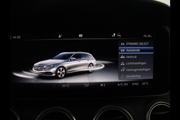 Mercedes-Benz E-Klasse Estate 200 d | Half Leder | Trekhaak | Camera | Adaptive cruise | Sfeerverlichting | Park assist | Navigatie | Full LED |