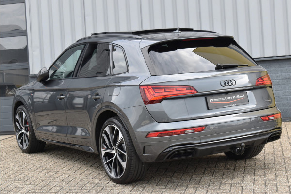 Audi Q5 50 TFSI e S-Line 299 Pk Competition Pano Lucht Carbon Keyless Trekhaak Oled Matrix 21 Inch