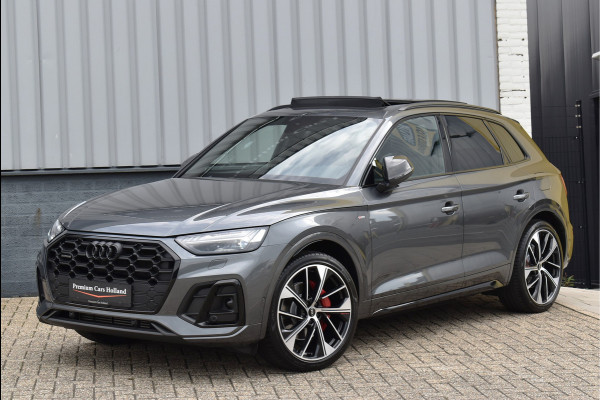 Audi Q5 50 TFSI e S-Line 299 Pk Competition Pano Lucht Carbon Keyless Trekhaak Oled Matrix 21 Inch