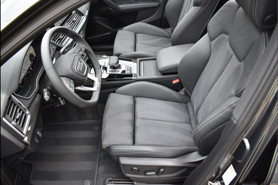 Audi Q5 50 TFSI e S-Line 299 Pk Competition Pano Lucht Carbon Keyless Trekhaak Oled Matrix 21 Inch