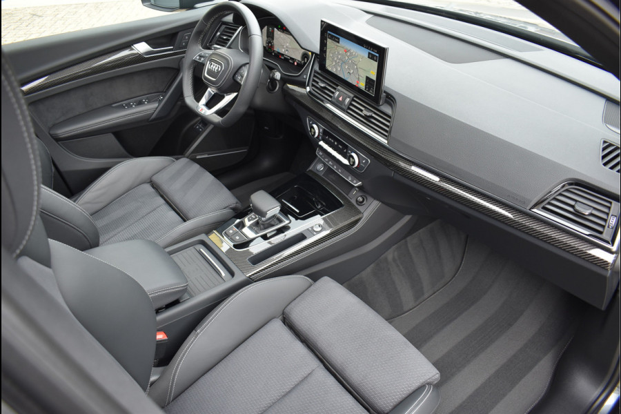 Audi Q5 50 TFSI e S-Line 299 Pk Competition Pano Lucht Carbon Keyless Trekhaak Oled Matrix 21 Inch