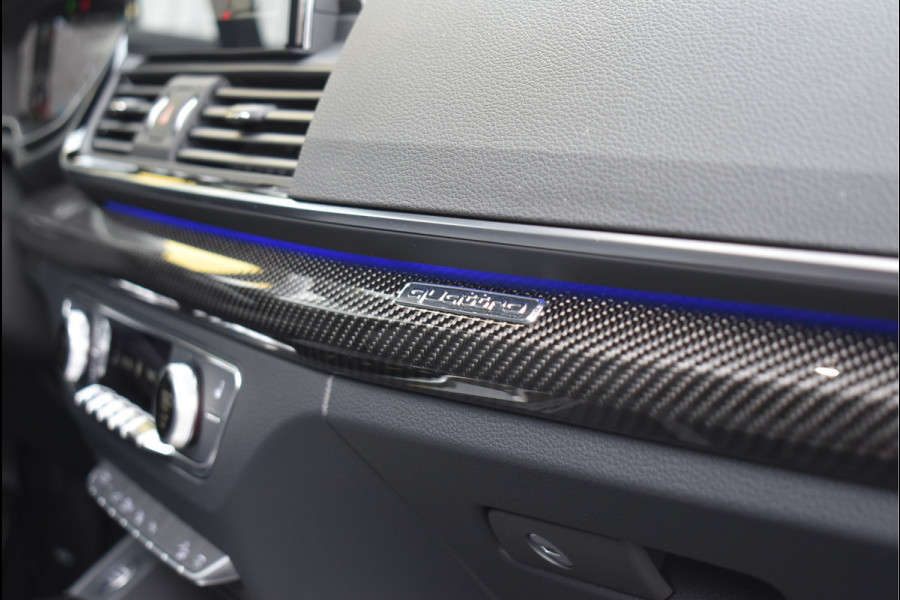 Audi Q5 50 TFSI e S-Line 299 Pk Competition Pano Lucht Carbon Keyless Trekhaak Oled Matrix 21 Inch
