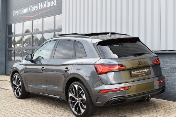 Audi Q5 50 TFSI e S-Line 299 Pk Competition Pano Lucht Carbon Keyless Trekhaak Oled Matrix 21 Inch