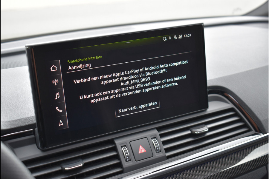 Audi Q5 50 TFSI e S-Line 299 Pk Competition Pano Lucht Carbon Keyless Trekhaak Oled Matrix 21 Inch