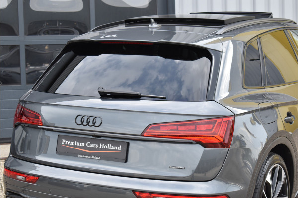 Audi Q5 50 TFSI e S-Line 299 Pk Competition Pano Lucht Carbon Keyless Trekhaak Oled Matrix 21 Inch