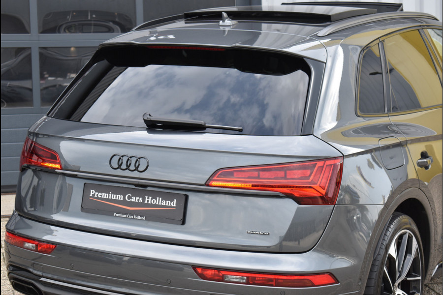 Audi Q5 50 TFSI e S-Line 299 Pk Competition Pano Lucht Carbon Keyless Trekhaak Oled Matrix 21 Inch