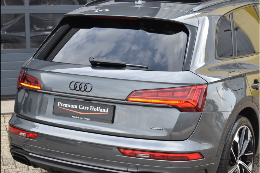 Audi Q5 50 TFSI e S-Line 299 Pk Competition Pano Lucht Carbon Keyless Trekhaak Oled Matrix 21 Inch