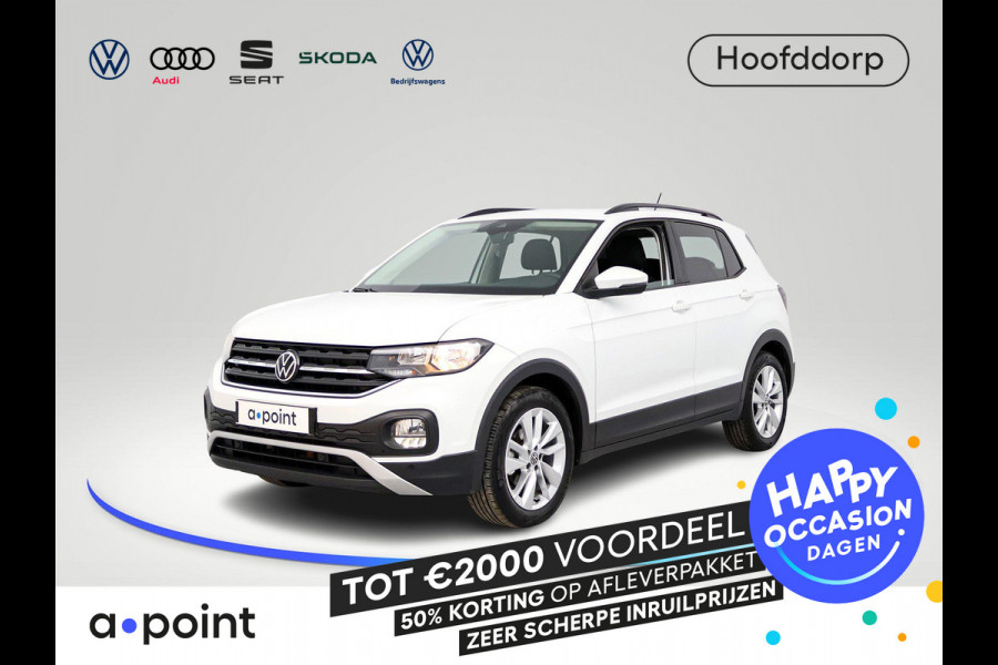 Volkswagen T-Cross 1.0 TSI Life 95 pk | Navigatie | Trekhaak | Parkeersensoren | Adaptieve cruise control | Apple Carplay/Android Auto |