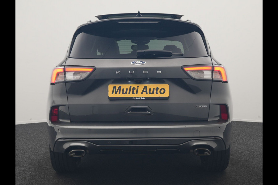 Ford Kuga 2.5 PHEV ST-Line X 225pk Dealer O.H | Trekhaak Afn. | Panodak | Adaptive Cruise | Head Up | 360 Camera | Bang & Olufsen | Alcantara Sportstoelen Verwarmd | Stuur Verwarmd | Blis | Apple Carplay | Keyless | Navigatie | DAB | 20"L.M | Plug In Hybrid |