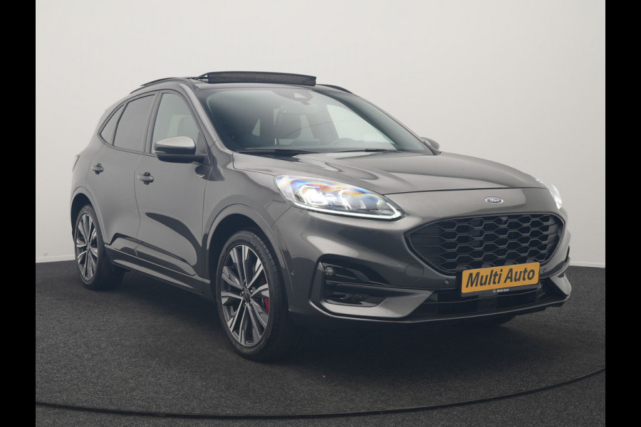 Ford Kuga 2.5 PHEV ST-Line X 225pk Dealer O.H | Trekhaak Afn. | Panodak | Adaptive Cruise | Head Up | 360 Camera | Bang & Olufsen | Alcantara Sportstoelen Verwarmd | Stuur Verwarmd | Blis | Apple Carplay | Keyless | Navigatie | DAB | 20"L.M | Plug In Hybrid |