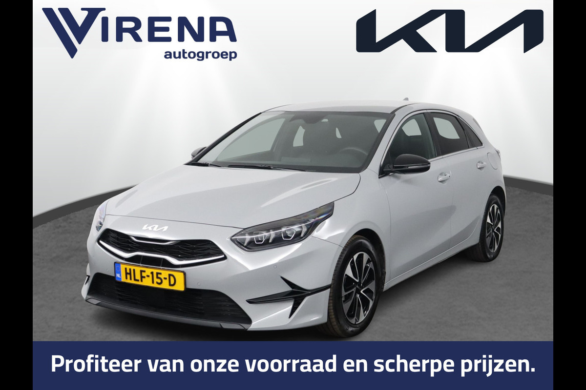 Kia Ceed 1.0 T-GDi MHEV Design Edition Automaat - Adaptive Cruise - Stoel/Stuurverwarming - DAB- Navigatie - Apple Carplay/Android Auto Fabrieksgarantie 17-04-2032