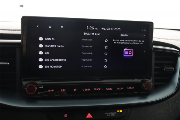 Kia Ceed 1.0 T-GDi MHEV Design Edition Automaat - Adaptive Cruise - Stoel/Stuurverwarming - DAB- Navigatie - Apple Carplay/Android Auto Fabrieksgarantie 17-04-2032
