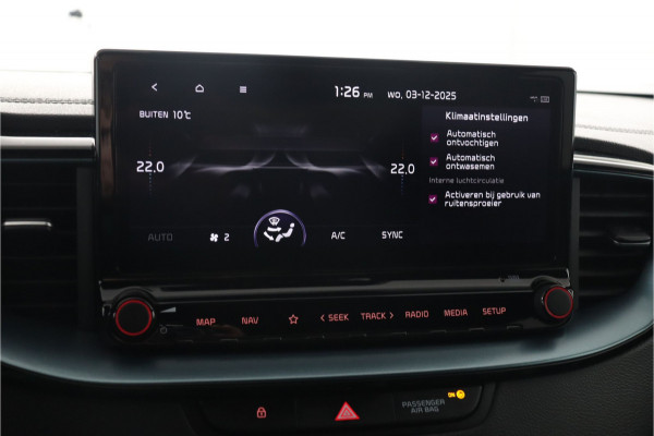 Kia Ceed 1.0 T-GDi MHEV Design Edition Automaat - Adaptive Cruise - Stoel/Stuurverwarming - DAB- Navigatie - Apple Carplay/Android Auto Fabrieksgarantie 17-04-2032