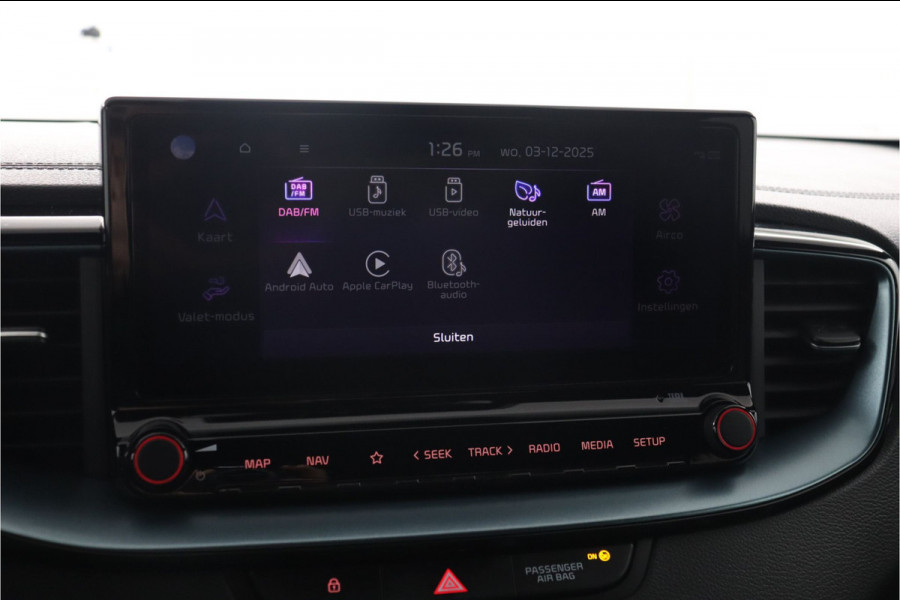 Kia Ceed 1.0 T-GDi MHEV Design Edition Automaat - Adaptive Cruise - Stoel/Stuurverwarming - DAB- Navigatie - Apple Carplay/Android Auto Fabrieksgarantie 17-04-2032