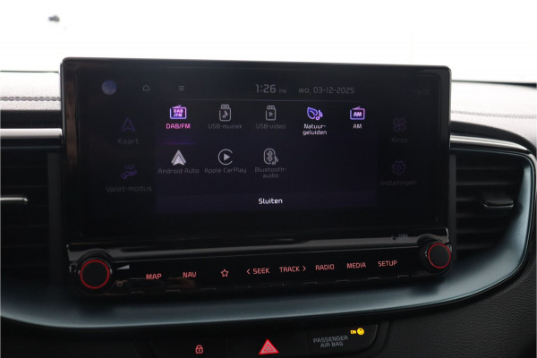 Kia Ceed 1.0 T-GDi MHEV Design Edition Automaat - Adaptive Cruise - Stoel/Stuurverwarming - DAB- Navigatie - Apple Carplay/Android Auto Fabrieksgarantie 17-04-2032
