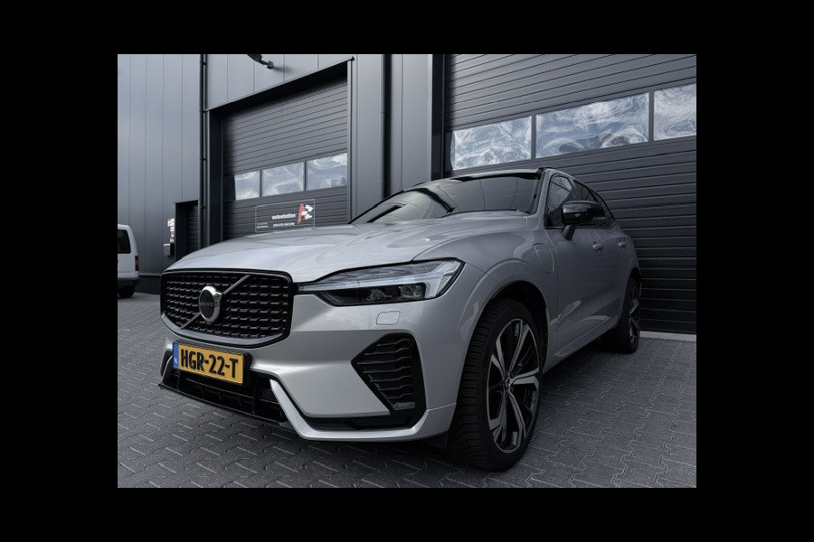 Volvo XC60 2.0 T6 Plug-in hybrid AWD R-Design 340PK|Facelift|Pano|Head up|Memory|Harman Kardon|Keyless|Trekhaak|Camera|21 inch|