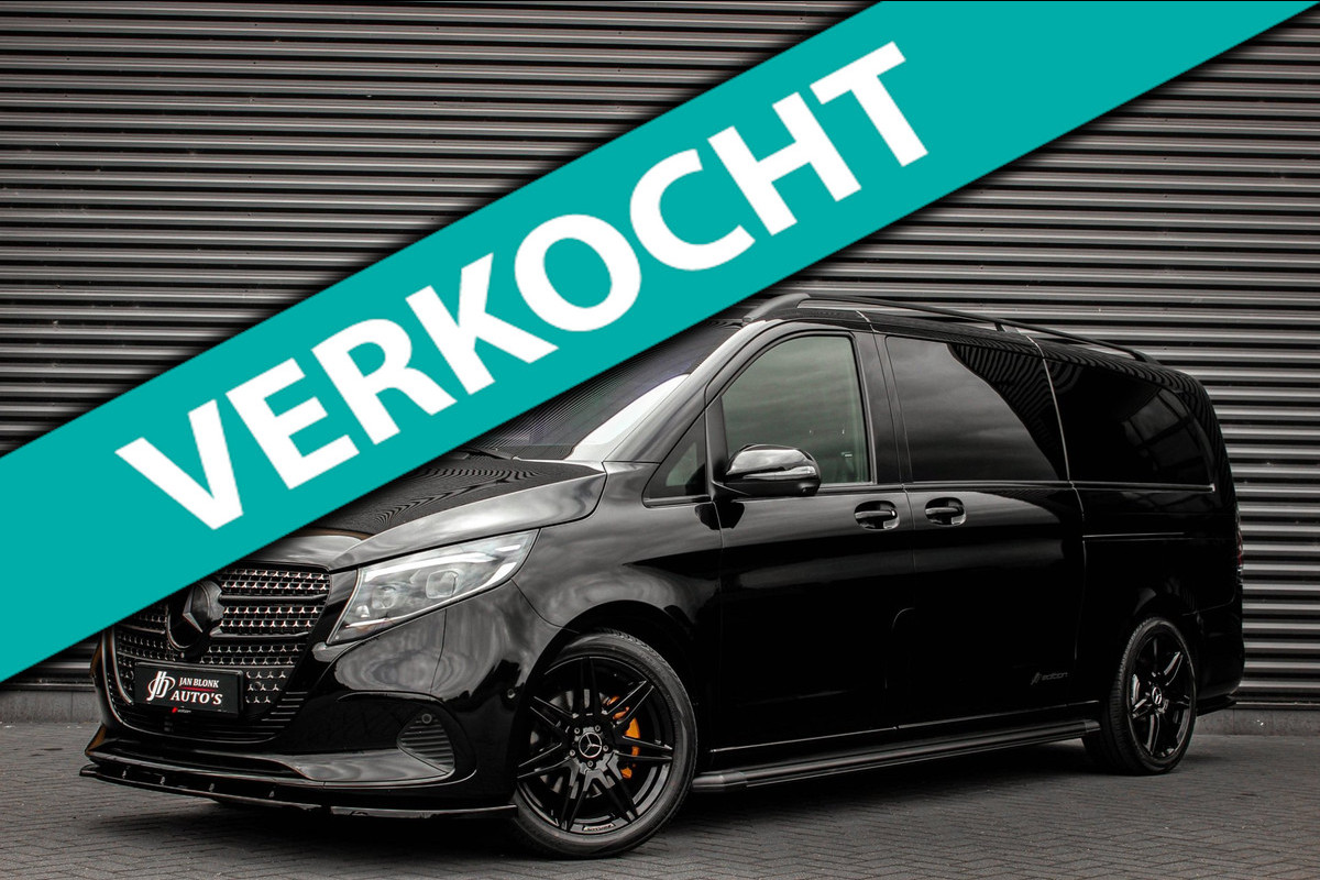 Mercedes-Benz V-Klasse 300d L3 240PK JB-EDITION EXTRA LANG INCL. BTW EN BPM / ELEK- SCHUIFDEUREN / NIGHT EDITION / 8-PERSOONS