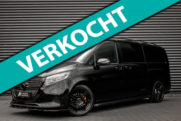 Mercedes-Benz V-Klasse 300d L3 240PK JB-EDITION EXTRA LANG / ELEK- SCHUIFDEUREN / NIGHT EDITION / DUBBEL CABINE DC /STOELVERWAMING