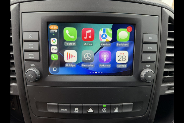 Mercedes-Benz Vito 116 CDI 164 PK Euro 6 Automaat Lang Business Solution CarPlay/Cruise control/stoelverwarming