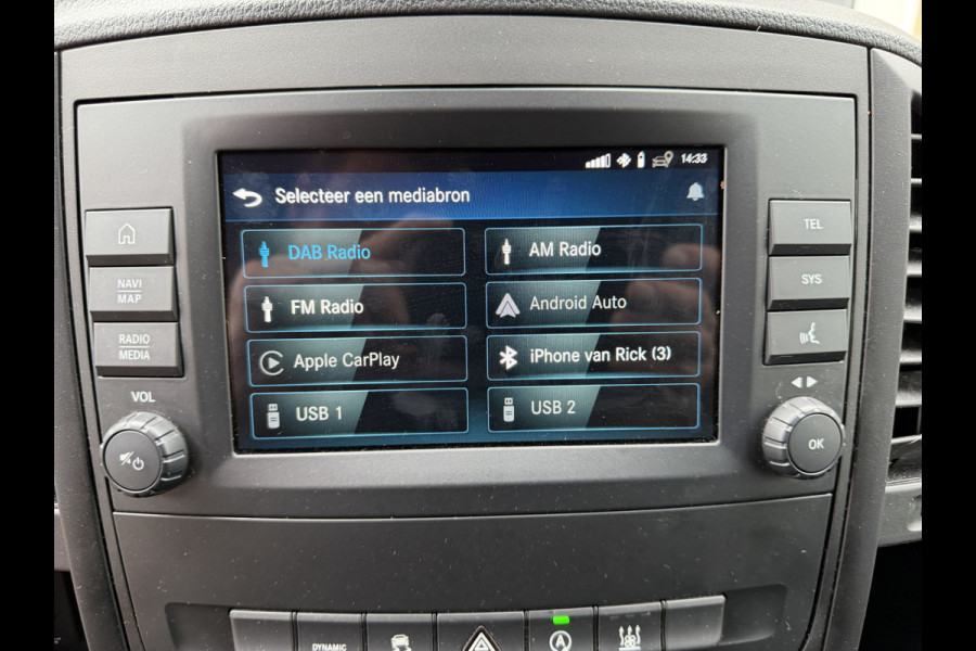 Mercedes-Benz Vito 116 CDI 164 PK Euro 6 Automaat Lang Business Solution CarPlay/Cruise control/stoelverwarming