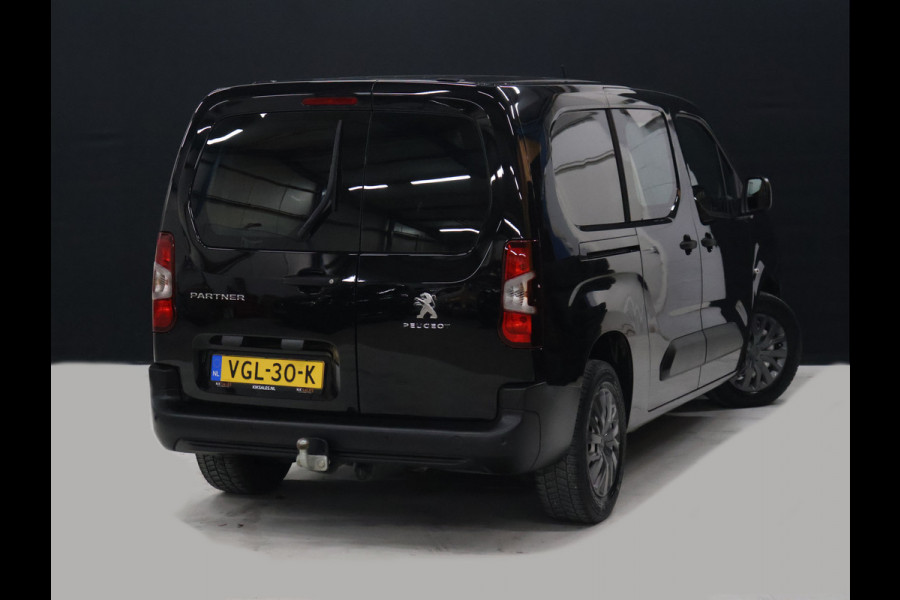 Peugeot Partner 1.5 BlueHDI Grip Long [TREKHAAK, APPLE CARPLAY, CRUISE CONTROL, NAVIGATIE, ANDROID AUTO, AUTOMAAT, PDC V+A, BLUETOOTH, AIRCO, NIEUWSTAAT]