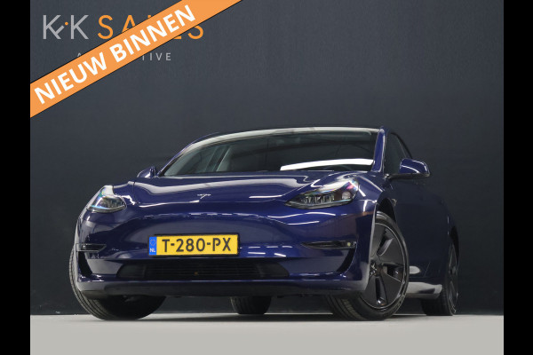 Tesla Model 3 Long Range RWD 75 kWh [SOH 95%, PANORAMADAK, STOELVERWARMING V+A, STUURWIEL VERWARMING, CAMERA, ELEKTRISCH VERSTELBARE STOELEN, ELEKTRISCH ACHTERLKLEP, SELF DRIVING BETA, NAVIGATIE, BLUETOOTH, CLIMATE CONTROL,