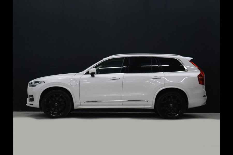 Volvo XC90 2.0 T8 Recharge AWD Inscription Expression [SCHUIFKANTELDAK, HARMAN/KARDON, ADAPTIVE CRUISE, APPLE CARPLAY, ANDROID, 7-PERSOONS, VOL LEDER, STOELVERWARMING, STUURVERWARMING, 360º CAMERA, KEYLESS, LED, PDC V+A, GROOT NAVIGATIE, DIGITAL