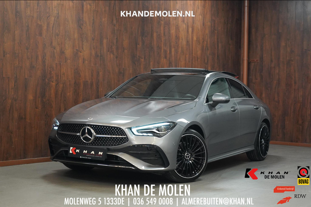 Mercedes-Benz CLA-Klasse 250 e AMG Line Pano|Burmester|Dealer onderh|Sfeerverlichting|19 inch