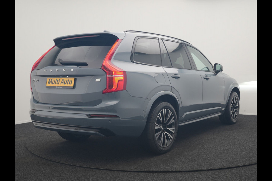 Volvo XC90 Recharge AWD Plus Dark Long Range 7 Persoons PHEV 456pk Dealer O.H | Trekhaak Af Fabriek | Panodak | Adaptive Cruise | 360 Camera | Harman / Kardon | Lederen Sportstoelen Memory & Verwarmd | Keyless | Blis | Stuur Verwarmd | Apple Carplay | Plug In Hybrid