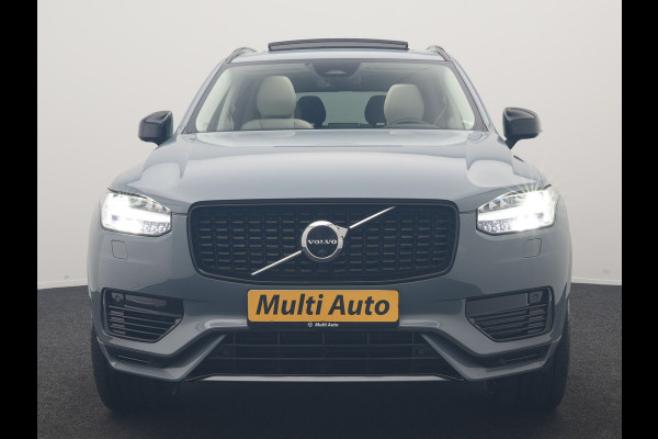 Volvo XC90 Recharge AWD Plus Dark Long Range 7 Persoons PHEV 456pk Dealer O.H | Trekhaak Af Fabriek | Panodak | Adaptive Cruise | 360 Camera | Harman / Kardon | Lederen Sportstoelen Memory & Verwarmd | Keyless | Blis | Stuur Verwarmd | Apple Carplay | Plug In Hybrid