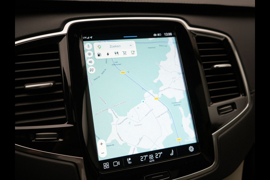 Volvo XC90 Recharge AWD Plus Dark Long Range 7 Persoons PHEV 456pk Dealer O.H | Trekhaak Af Fabriek | Panodak | Adaptive Cruise | 360 Camera | Harman / Kardon | Lederen Sportstoelen Memory & Verwarmd | Keyless | Blis | Stuur Verwarmd | Apple Carplay | Plug In Hybrid