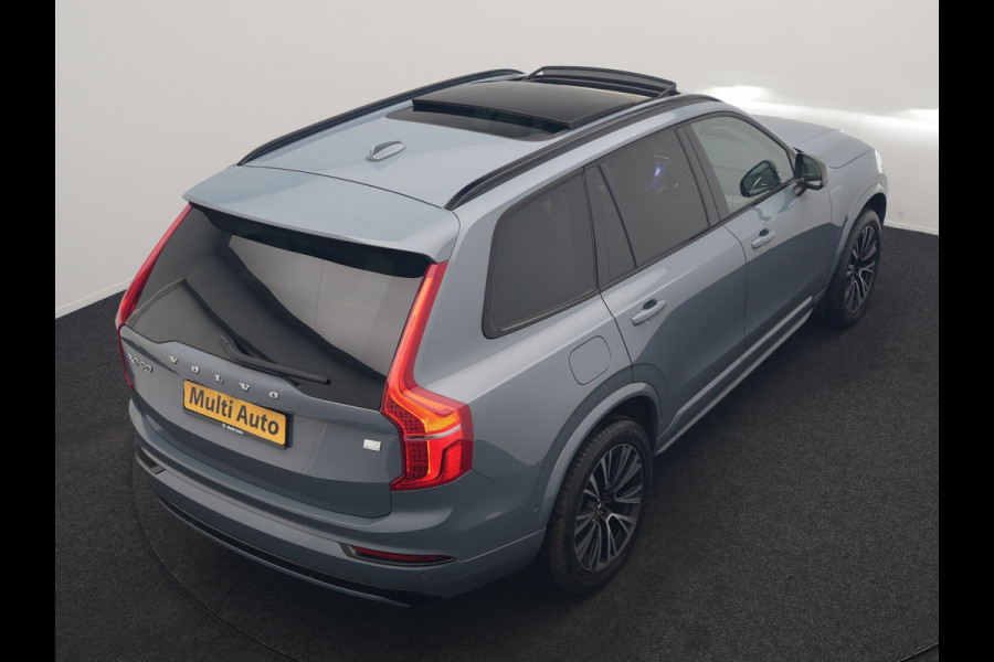 Volvo XC90 Recharge AWD Plus Dark Long Range 7 Persoons PHEV 456pk Dealer O.H | Trekhaak Af Fabriek | Panodak | Adaptive Cruise | 360 Camera | Harman / Kardon | Lederen Sportstoelen Memory & Verwarmd | Keyless | Blis | Stuur Verwarmd | Apple Carplay | Plug In Hybrid