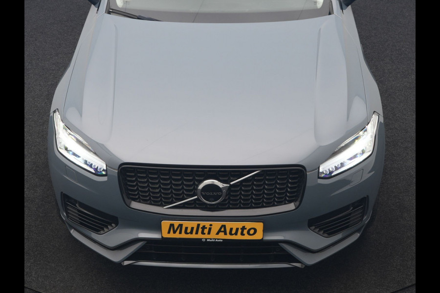 Volvo XC90 Recharge AWD Plus Dark Long Range 7 Persoons PHEV 456pk Dealer O.H | Trekhaak Af Fabriek | Panodak | Adaptive Cruise | 360 Camera | Harman / Kardon | Lederen Sportstoelen Memory & Verwarmd | Keyless | Blis | Stuur Verwarmd | Apple Carplay | Plug In Hybrid