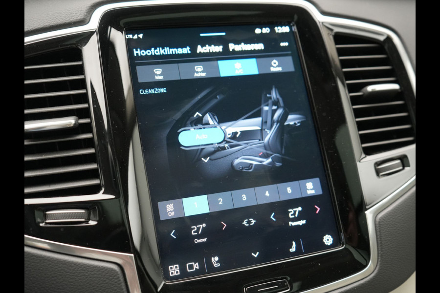 Volvo XC90 Recharge AWD Plus Dark Long Range 7 Persoons PHEV 456pk Dealer O.H | Trekhaak Af Fabriek | Panodak | Adaptive Cruise | 360 Camera | Harman / Kardon | Lederen Sportstoelen Memory & Verwarmd | Keyless | Blis | Stuur Verwarmd | Apple Carplay | Plug In Hybrid