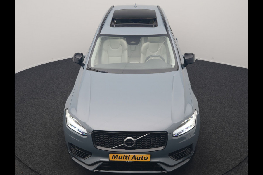 Volvo XC90 Recharge AWD Plus Dark Long Range 7 Persoons PHEV 456pk Dealer O.H | Trekhaak Af Fabriek | Panodak | Adaptive Cruise | 360 Camera | Harman / Kardon | Lederen Sportstoelen Memory & Verwarmd | Keyless | Blis | Stuur Verwarmd | Apple Carplay | Plug In Hybrid