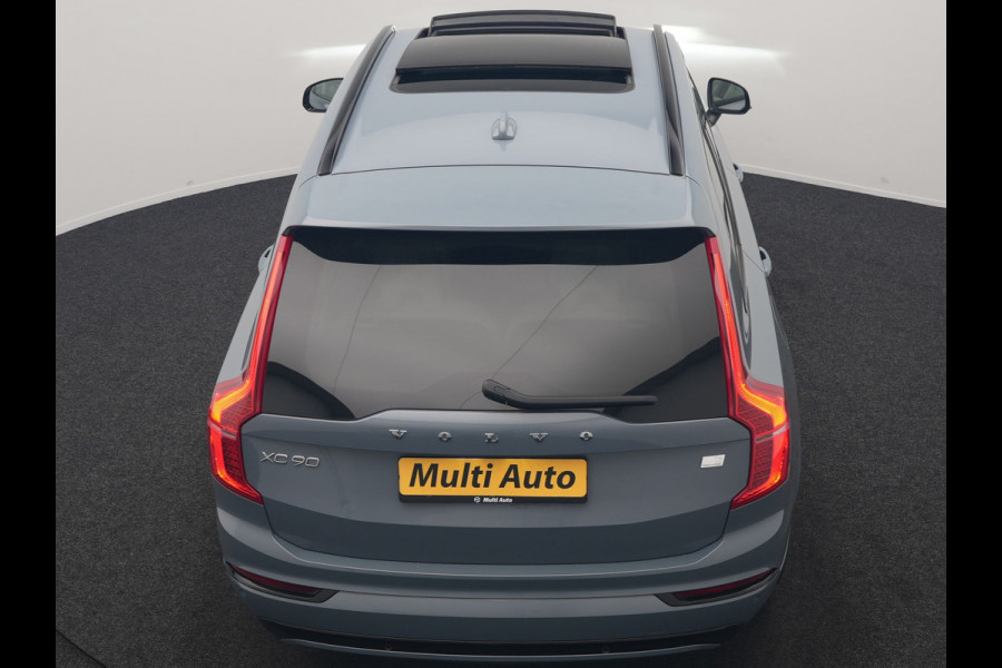 Volvo XC90 Recharge AWD Plus Dark Long Range 7 Persoons PHEV 456pk Dealer O.H | Trekhaak Af Fabriek | Panodak | Adaptive Cruise | 360 Camera | Harman / Kardon | Lederen Sportstoelen Memory & Verwarmd | Keyless | Blis | Stuur Verwarmd | Apple Carplay | Plug In Hybrid
