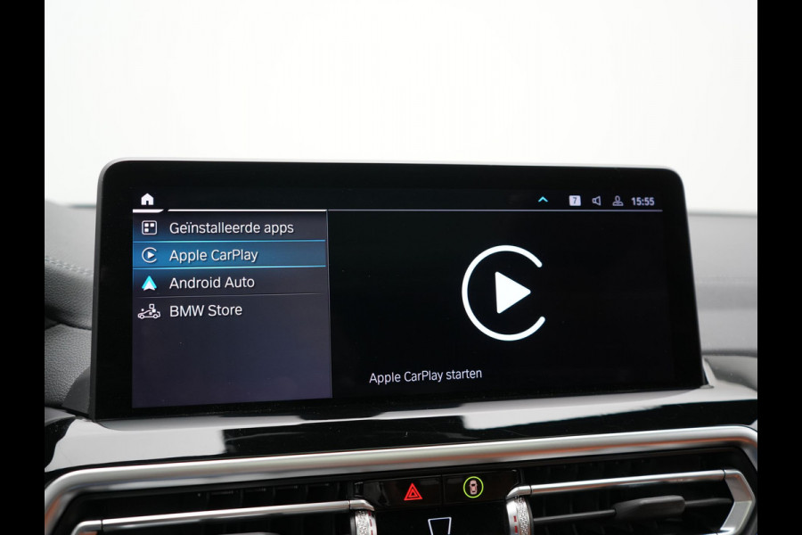 BMW iX3 M Sport 80 kWh 286pk Dealer O.H | Panodak | Adaptive Cruise | Camera | Lederen Sportstoelen Memory & Verwarmd | Sfeerverlichting | Blis | Apple Carplay | Navigatie | DAB | 19"L.M