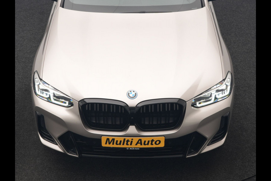 BMW iX3 M Sport 80 kWh 286pk Dealer O.H | Panodak | Adaptive Cruise | Camera | Lederen Sportstoelen Memory & Verwarmd | Sfeerverlichting | Blis | Apple Carplay | Navigatie | DAB | 19"L.M
